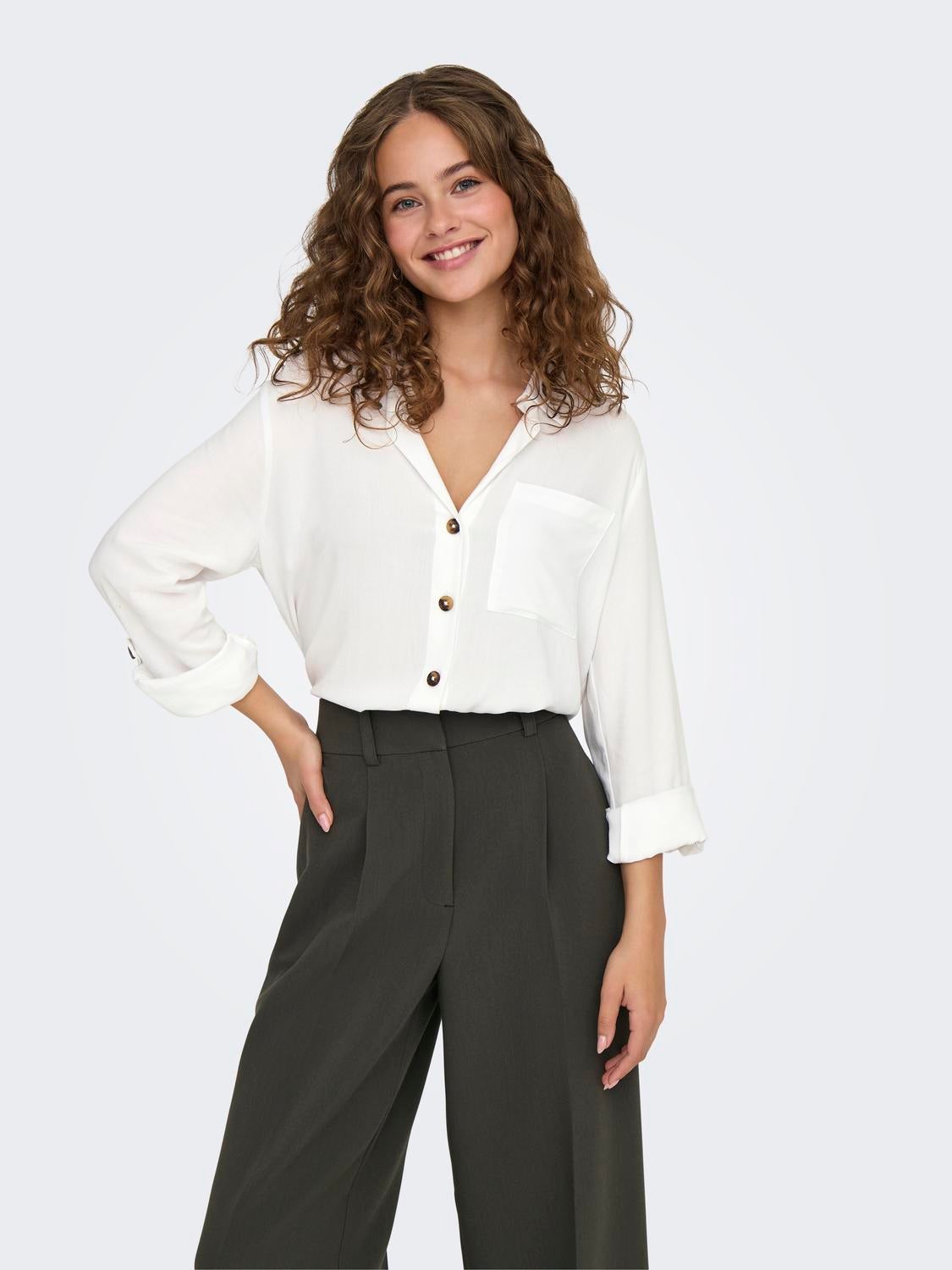 JDYLAUREL Top White