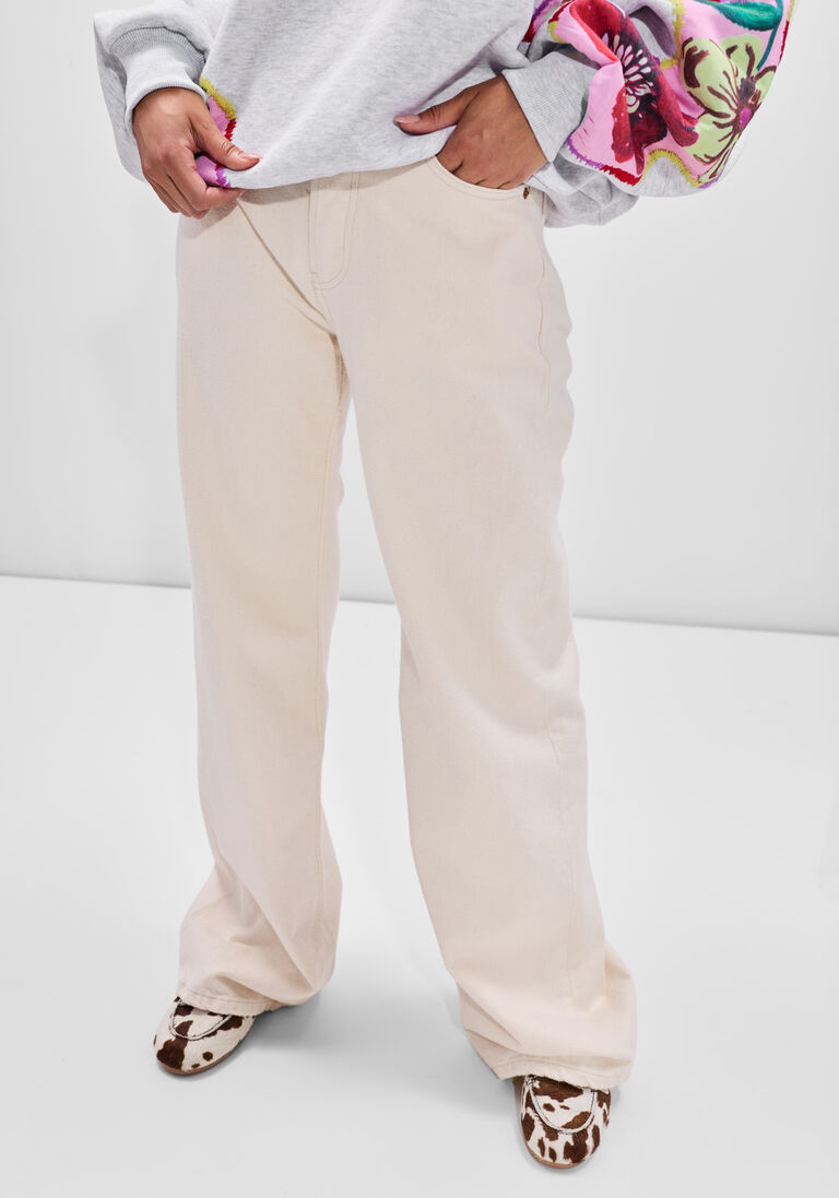 ecru lois jeans wide jeans lindsay palazzo