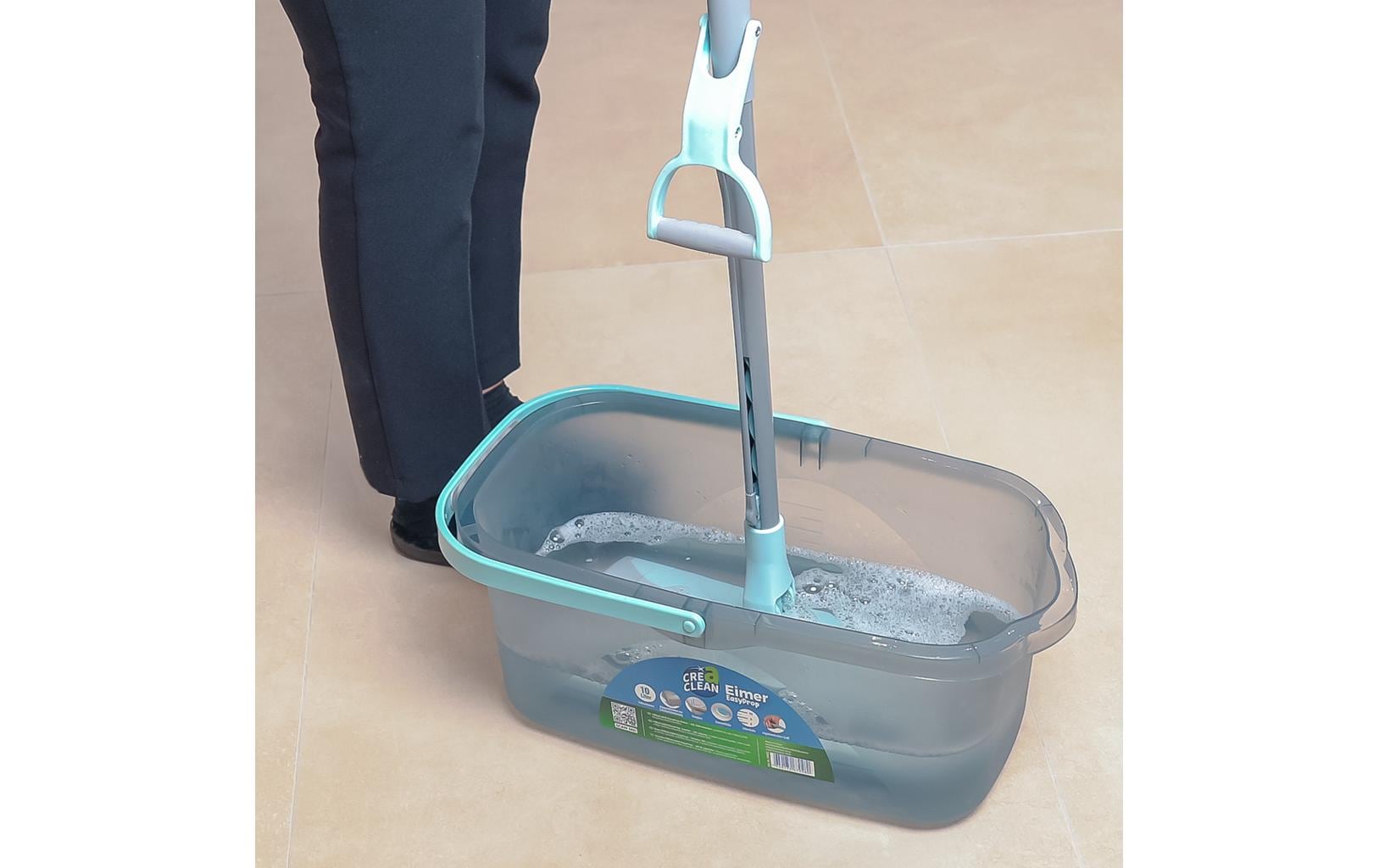 Putzeimer EasyProp 10 l, GrauWisch und Putzeimer