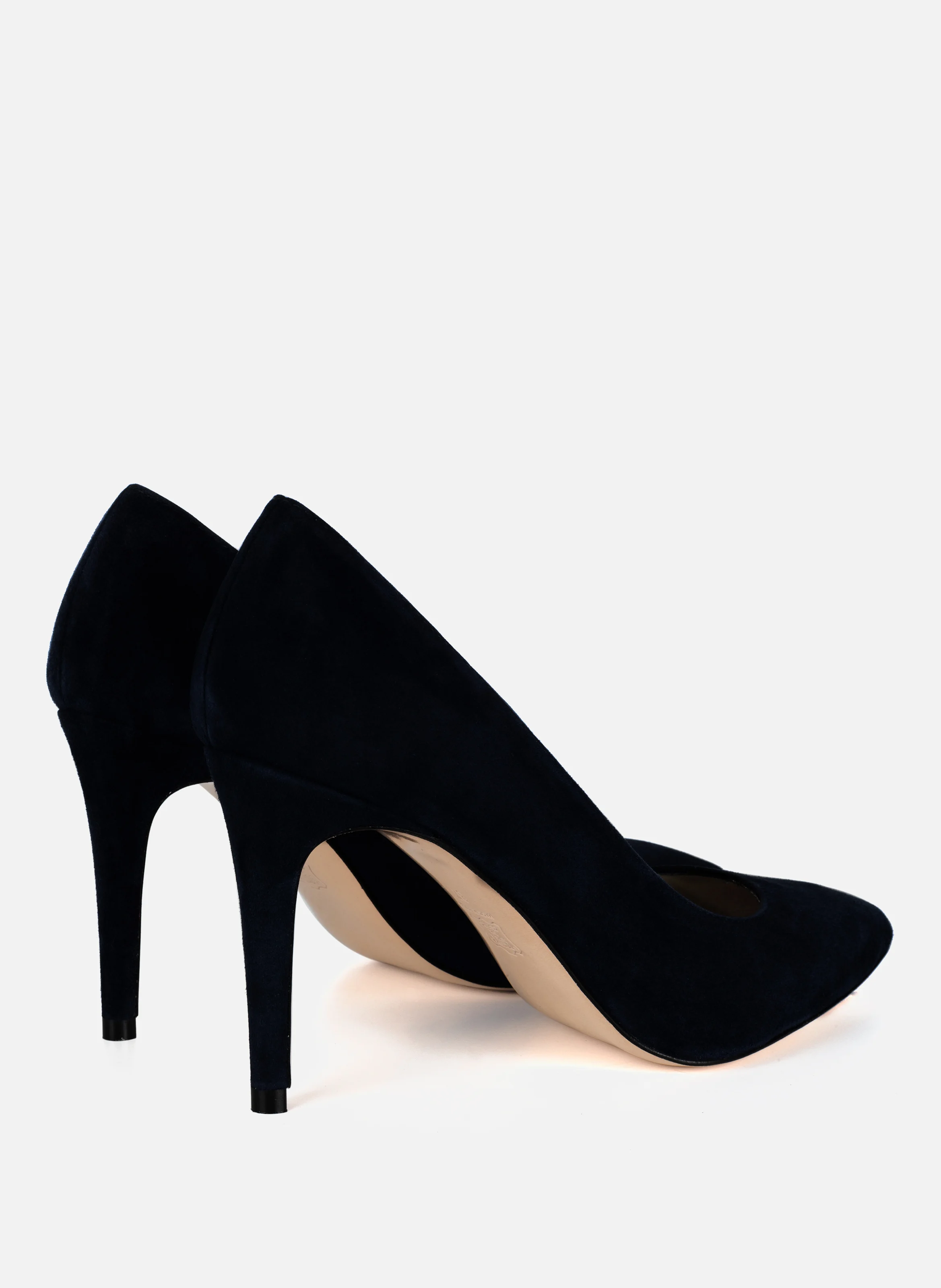 Escarpins classiques cuir daim | Noir