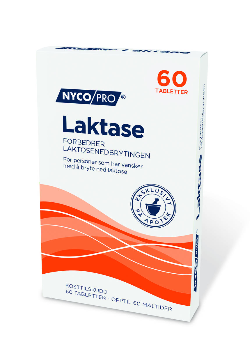 NYCOPRO Laktase 60 tabletter