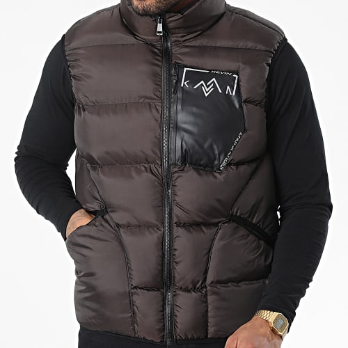 Doudoune Sans Manches 209 Marron