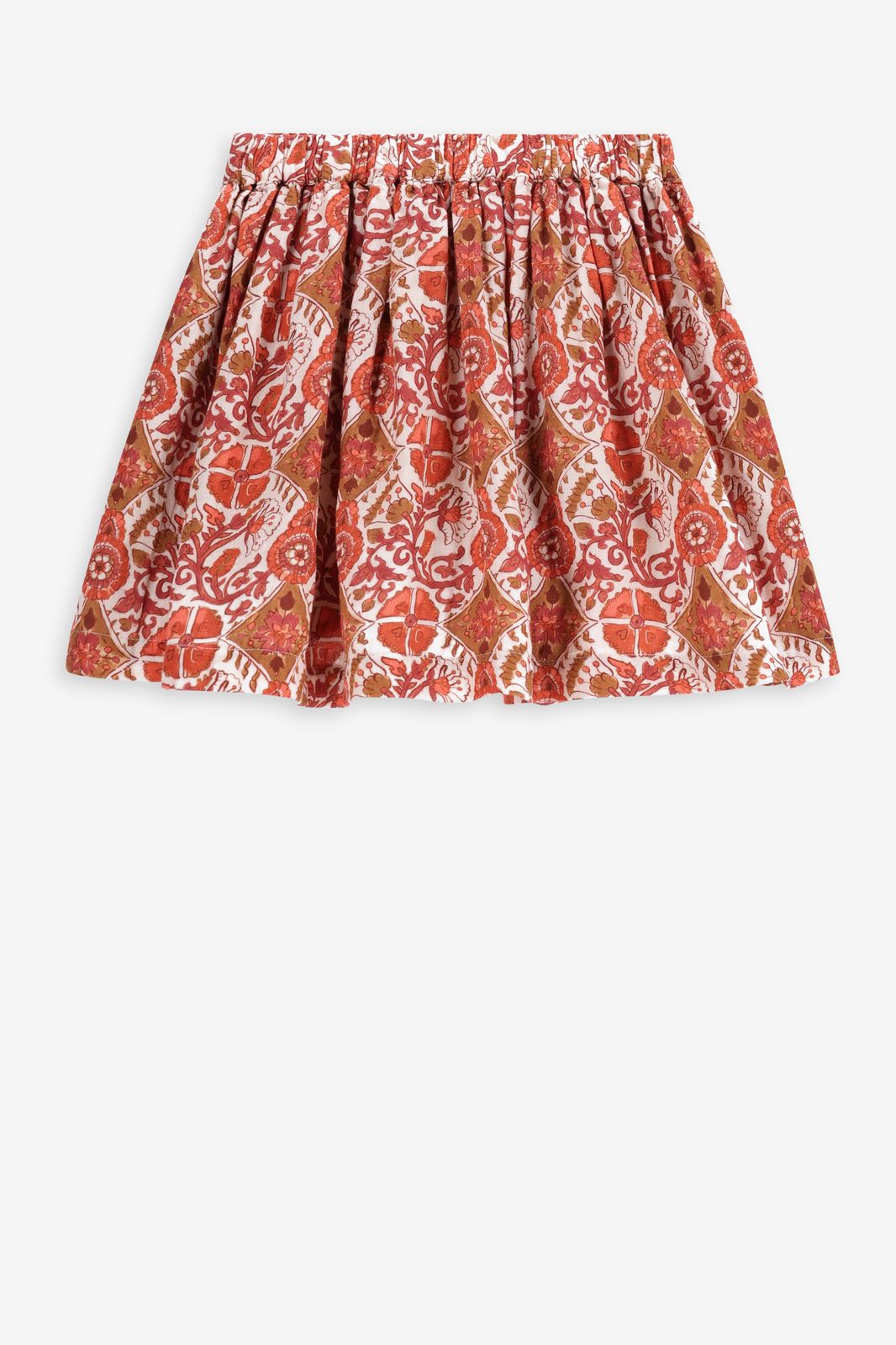 Rode rok met print