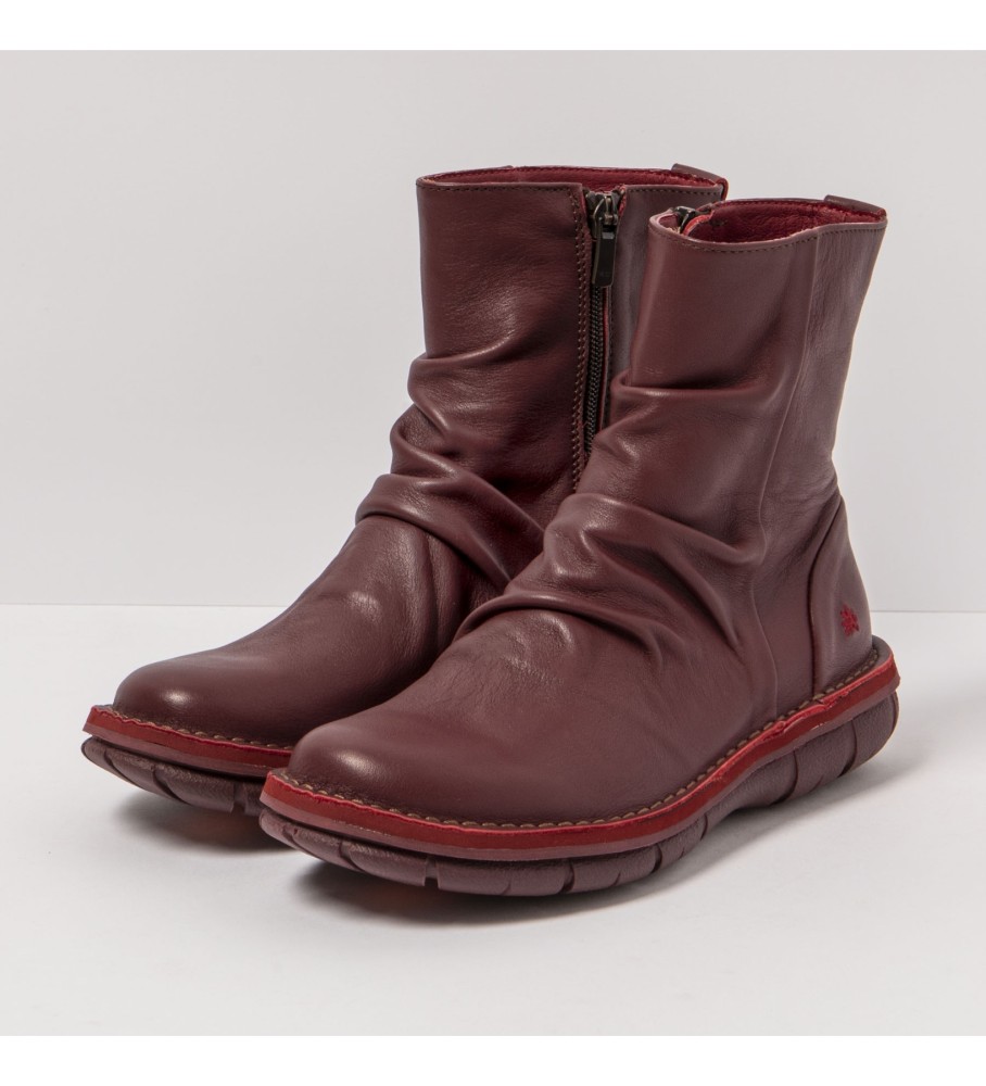Botas Art Leather 1736 Nappa Borgonha/Misano