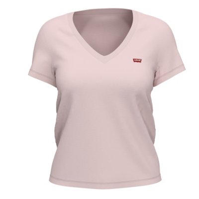 Tee-shirt à manches courtes femme Perfect Vneck 0071 Mauve Chalk LEVIS