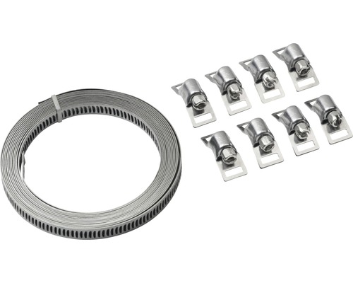 Universele slangklemmen, 3 m, set van 9 stuks