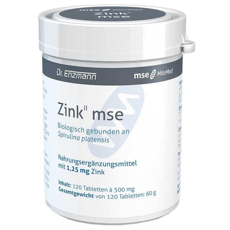 Zink II Mse 1,25 mg Tabletten, 120 St