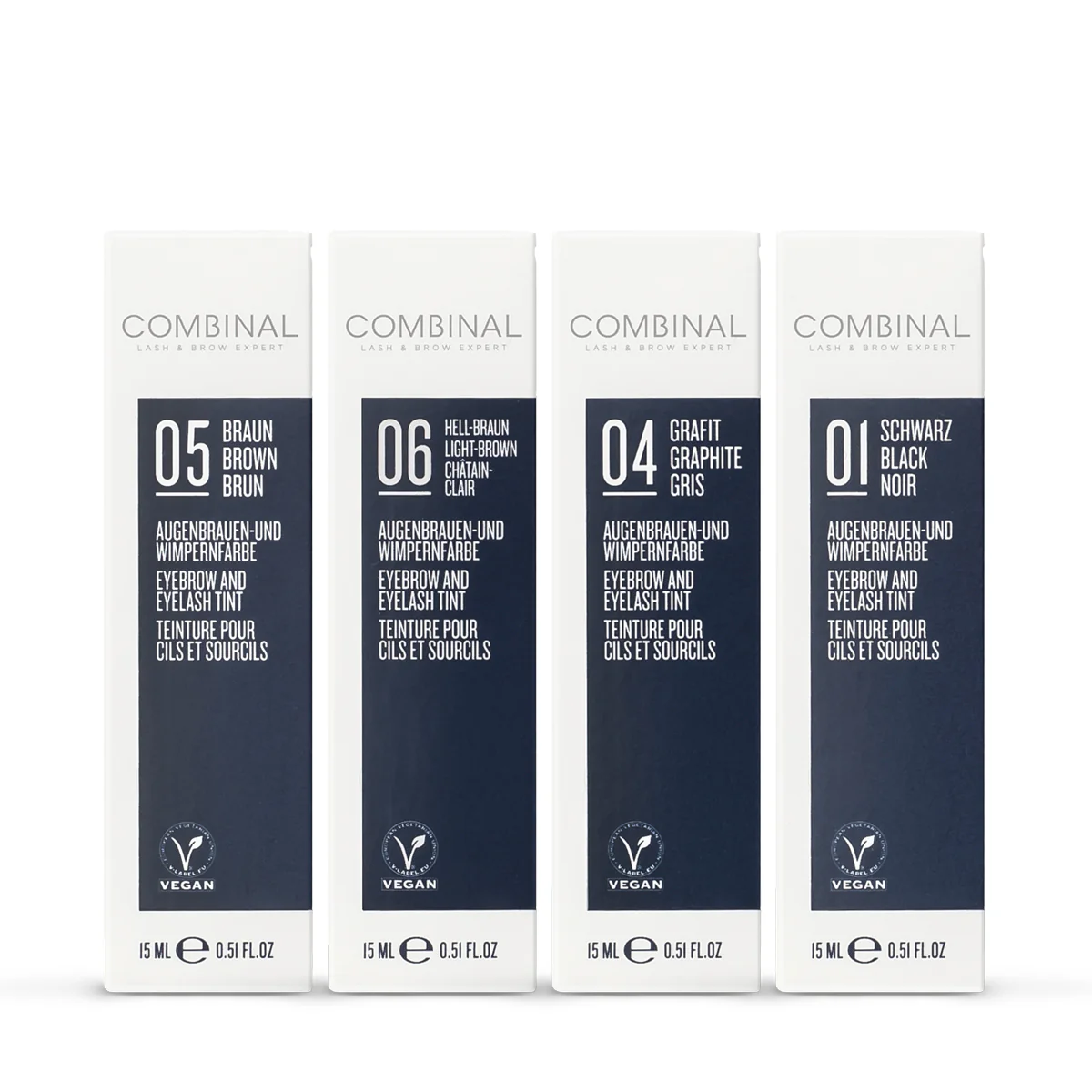 Combinal Teinture de cils en tube 15ml