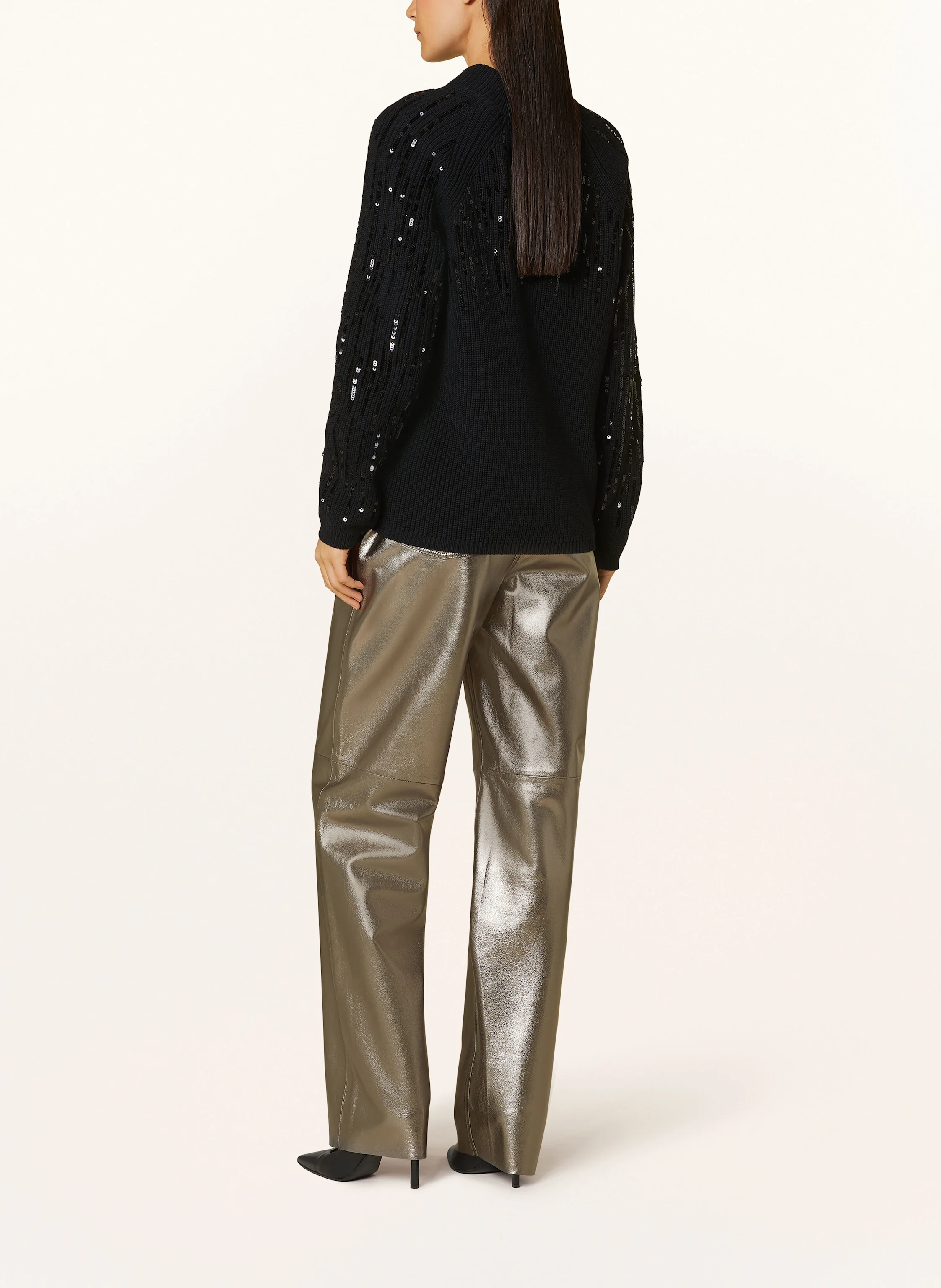 RIANI Pullover mit Pailletten