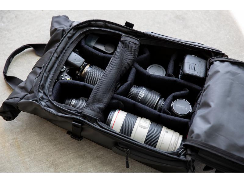 Wandrd Kameratasche Camera Cube Pro Schwarz Polstereinsatz Pro für PRVKE 21