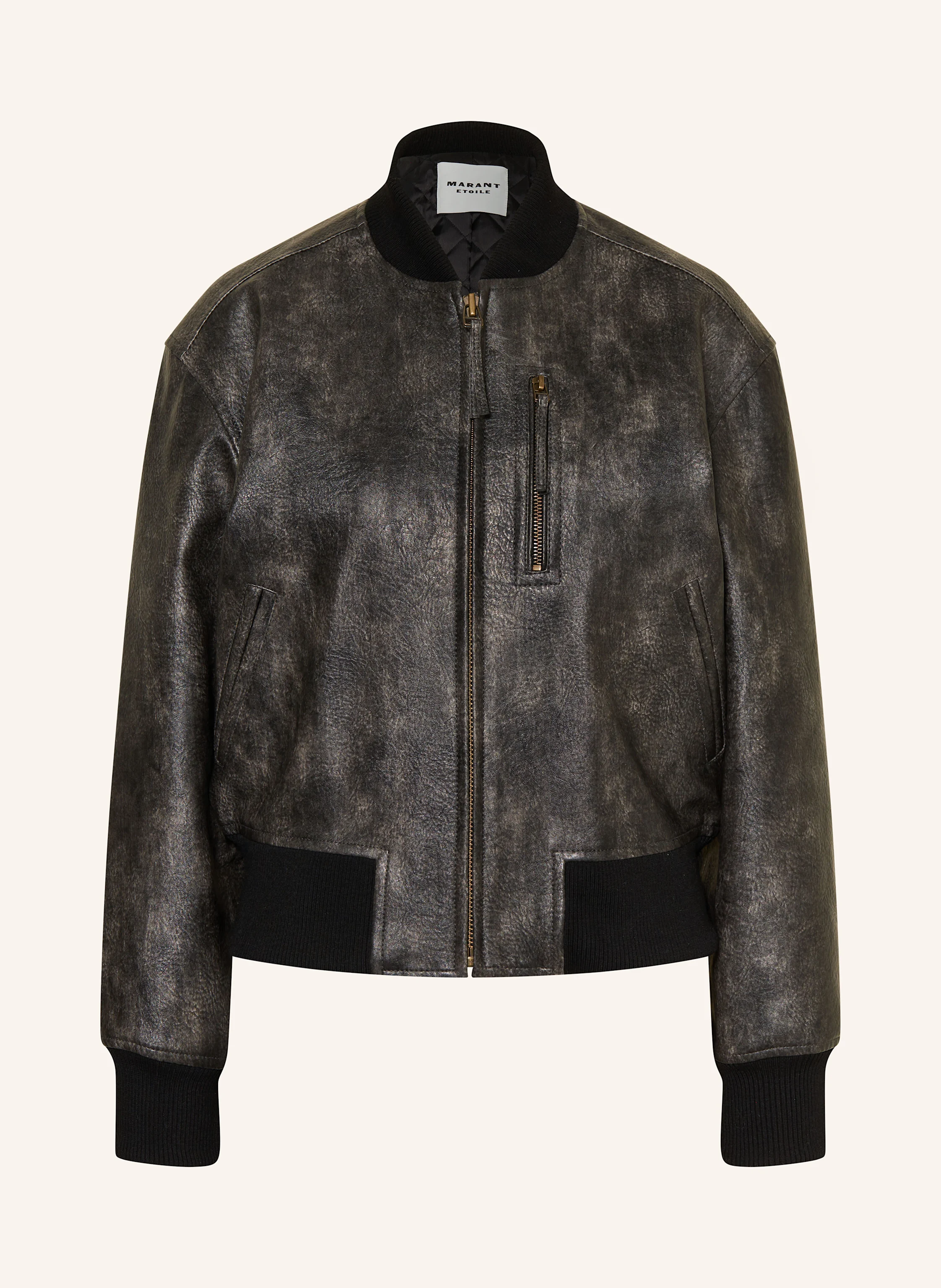 MARANT ÉTOILE Jacke CRISLEY in Lederoptik