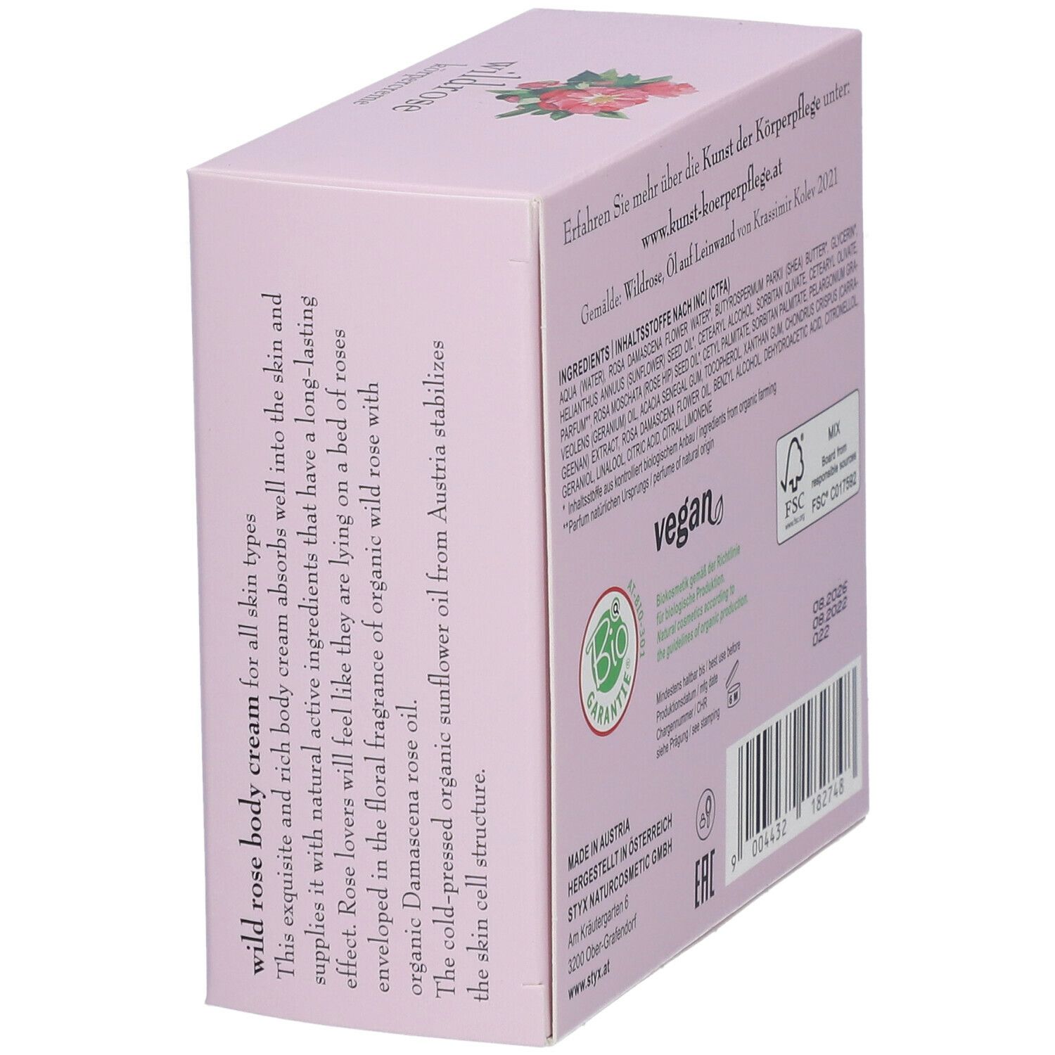 STYX Aroma Derm Körpercreme Wildrose
