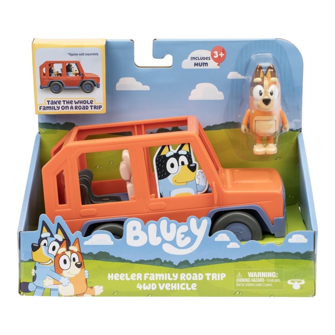 Bluey - Familienausflug - Familienauto