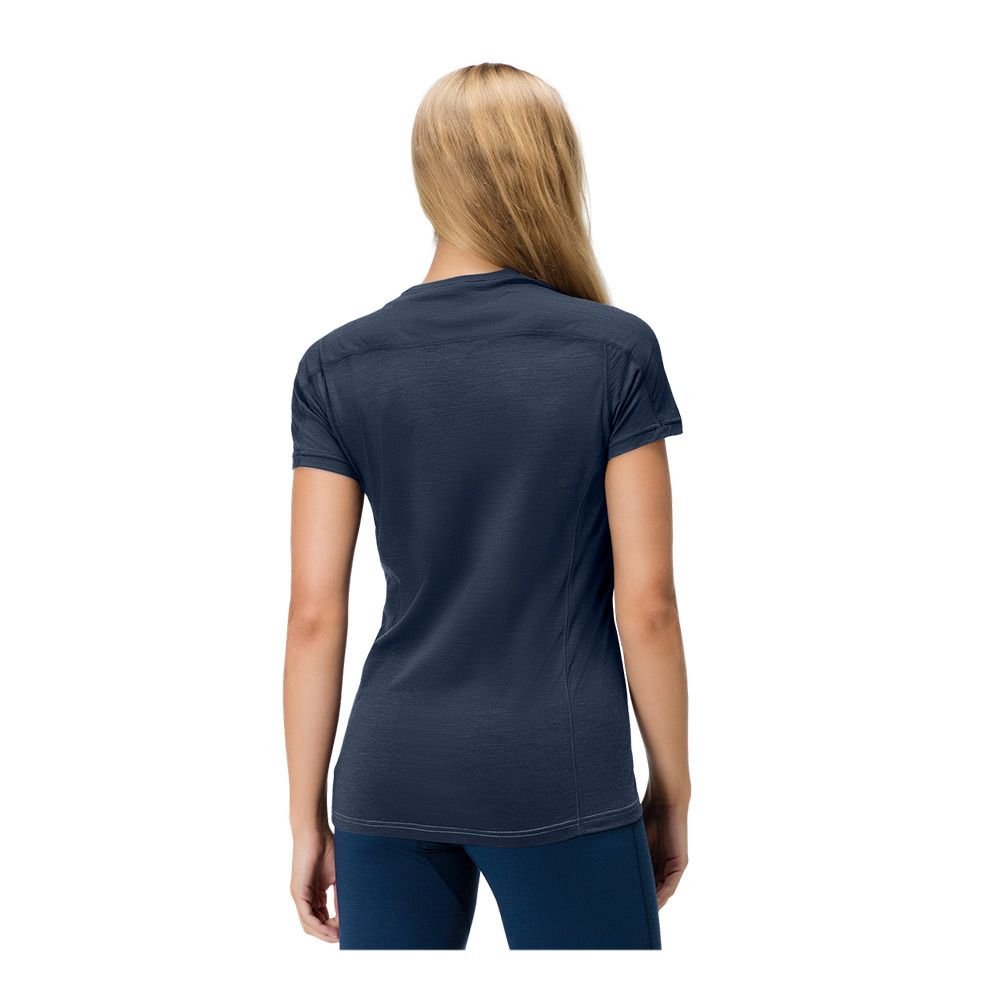 Norrona FALKETIND EQUALISER MERINO - Maillot Femme indigo night