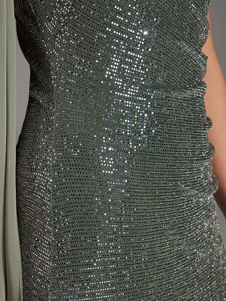 SWING Abendkleid olive
