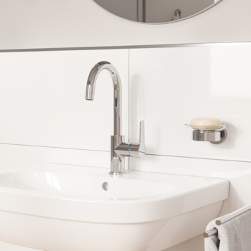 Grohe Wastafelmengkraan Start Loop L-size Push Open Chroom