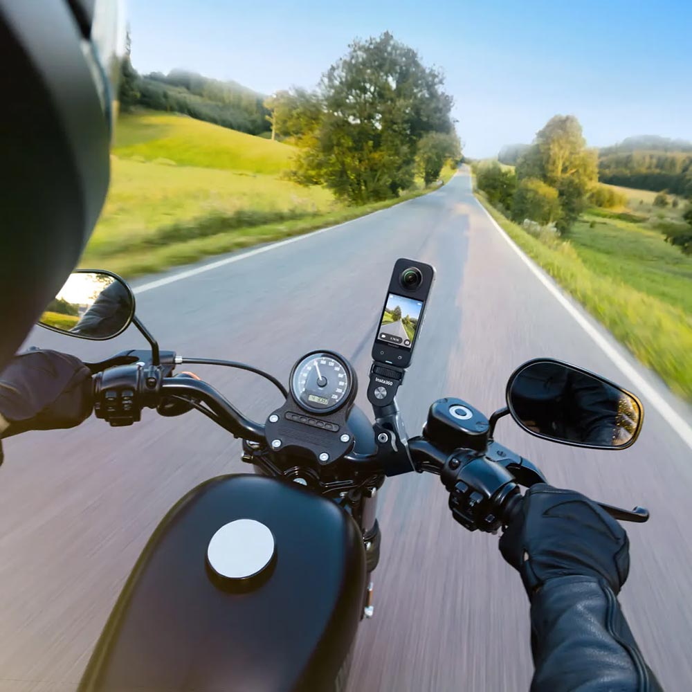 insta360 - Caméra X3 Moto Bundle