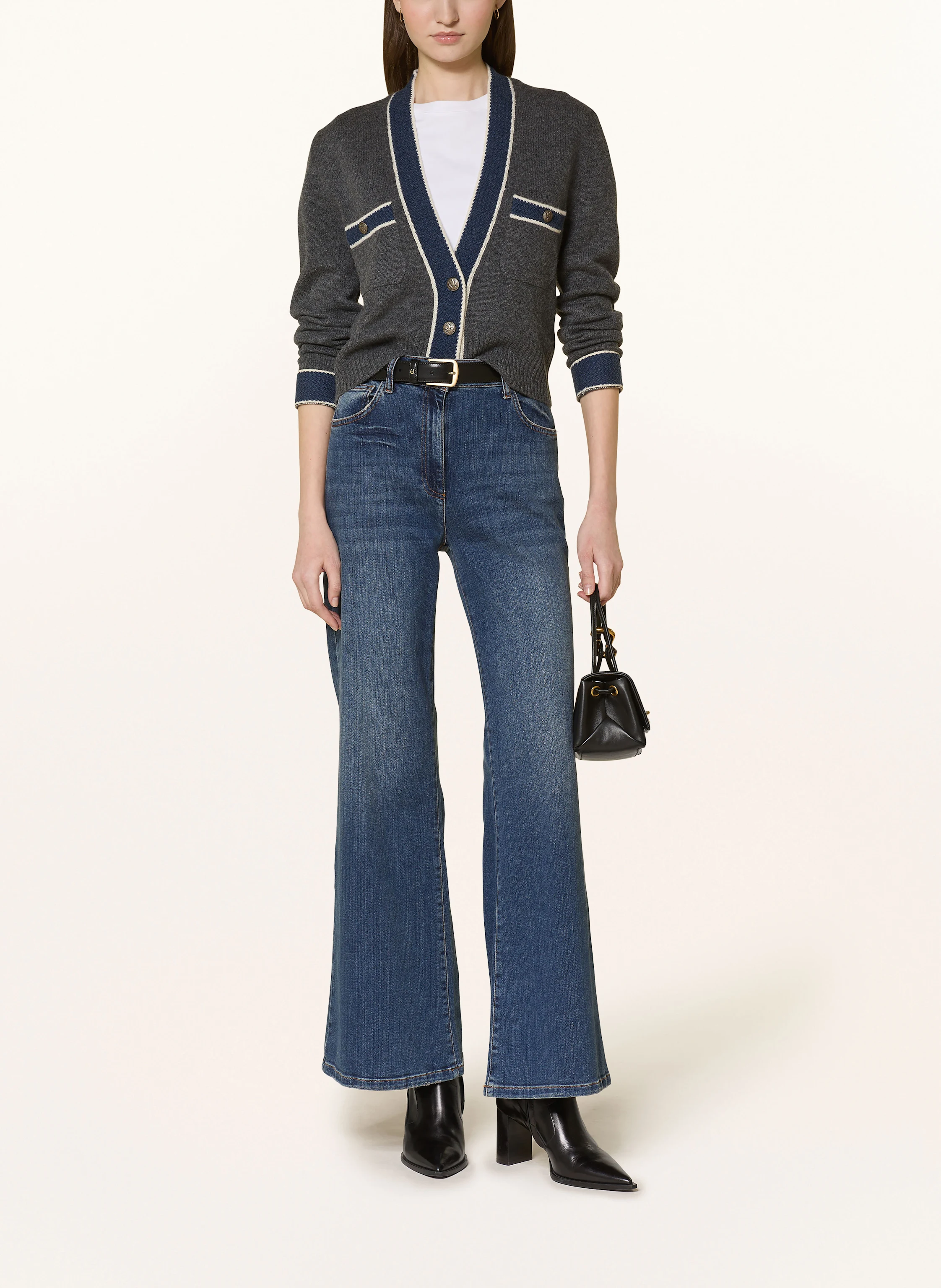 REISS Strickjacke