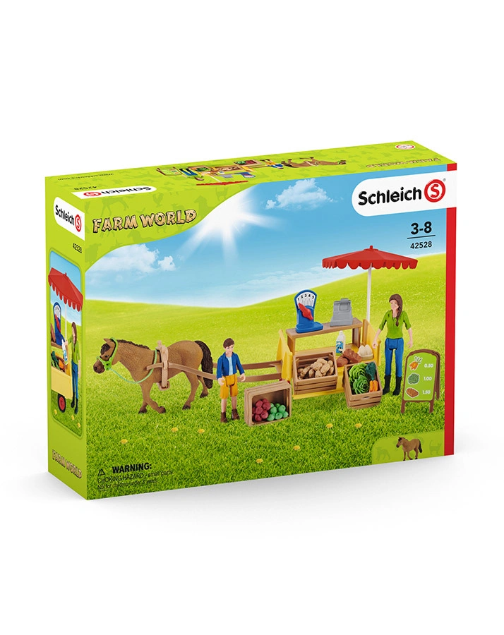schleich® 42528 Farm World – Mobiler Farm Stand