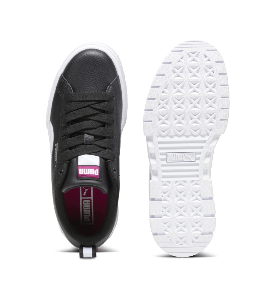 Tênis Puma Mayze Lth Jr preto