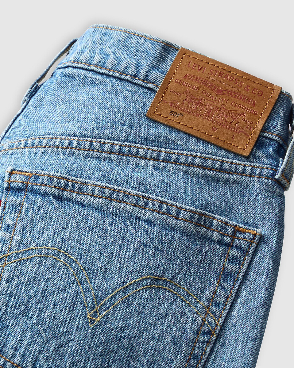 Calça Jeans 501® Cropped da Levi's