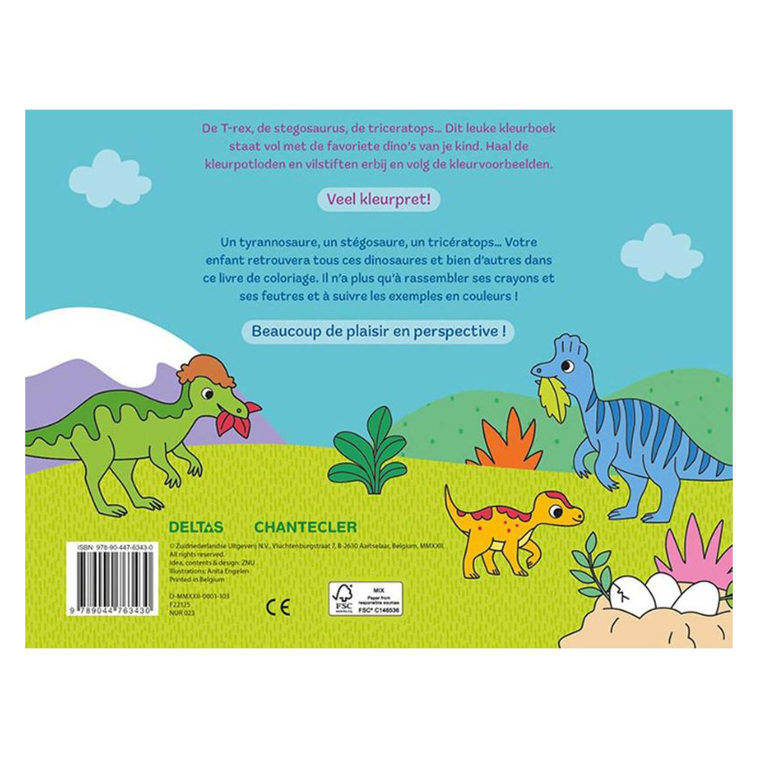 Happy Coloring - Leuke dino's