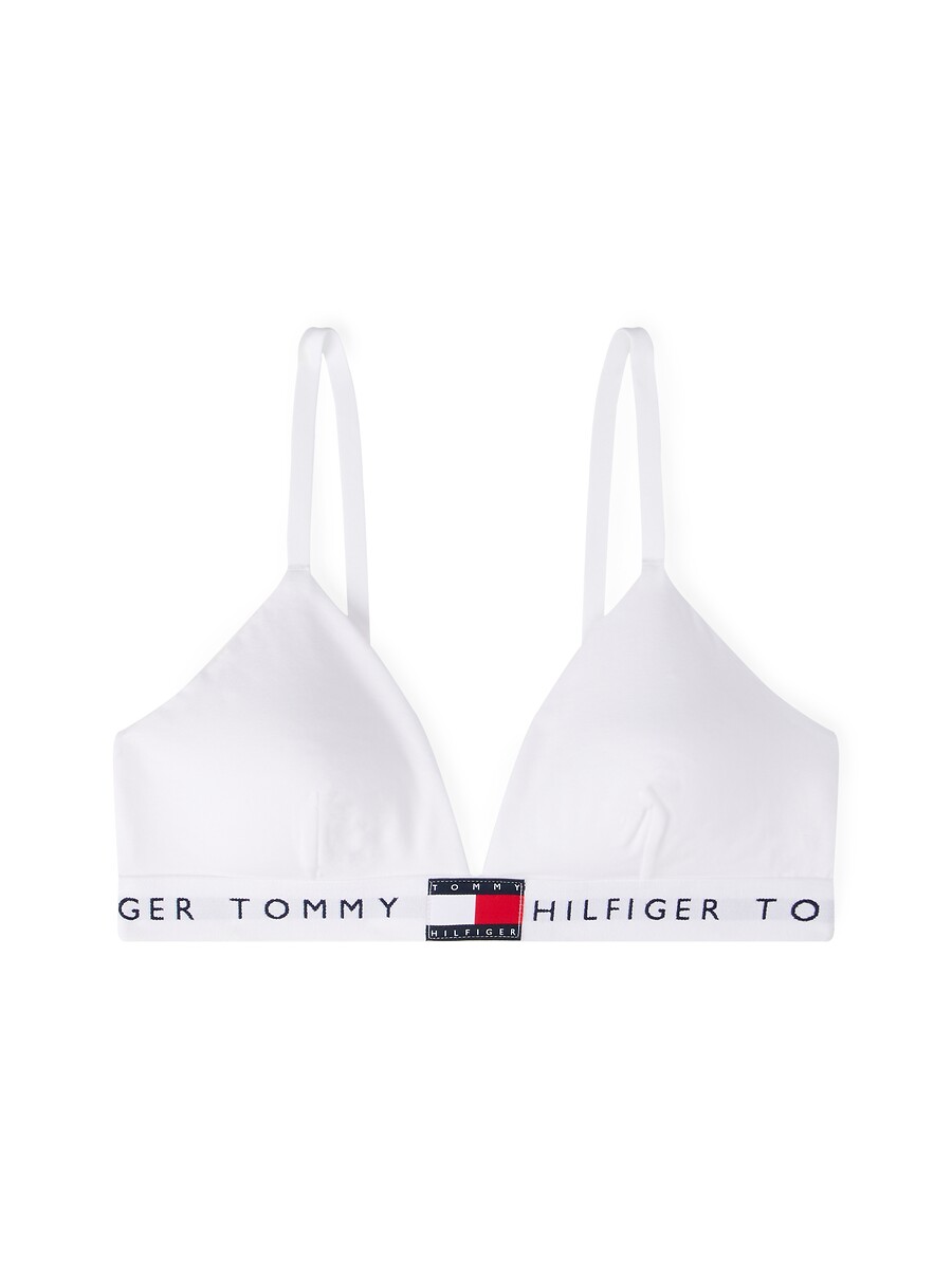 TOMMY HILFIGER<br>Sutiã acolchoado com logotipo Heritage
