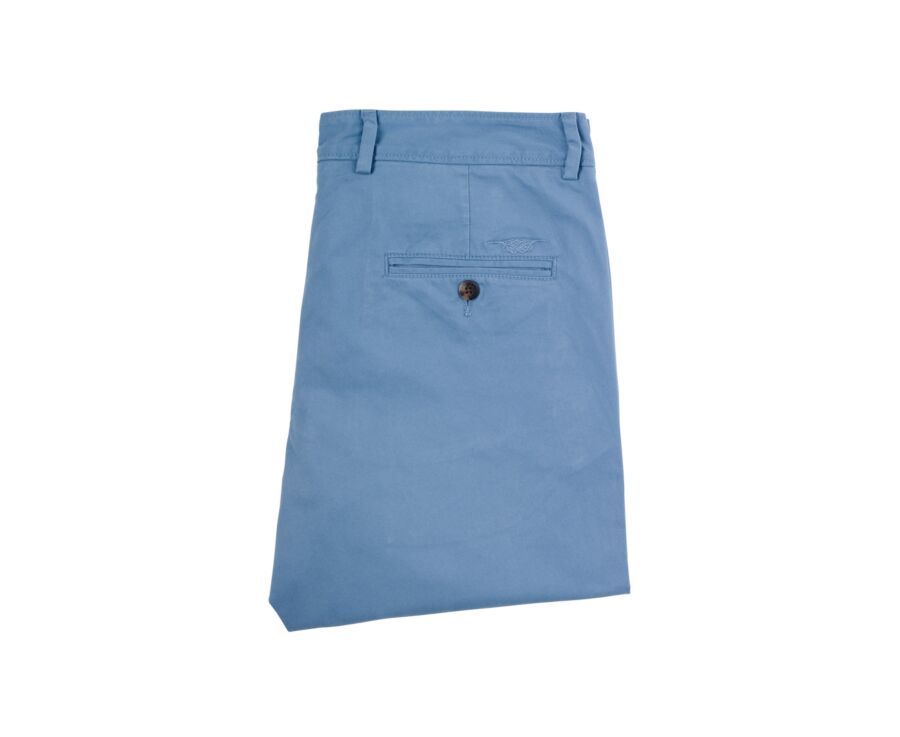 Pantalon chino homme Bleu givré - KYRK
