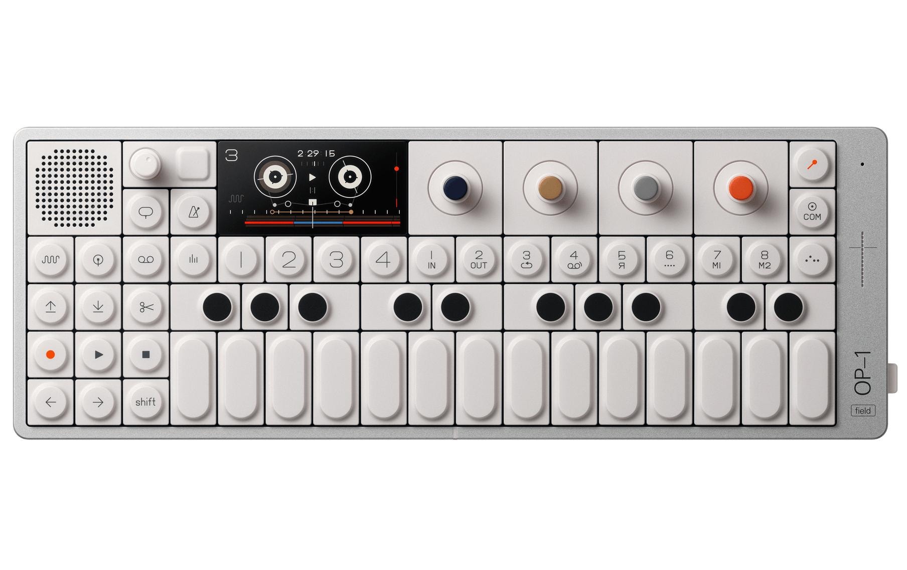 Synthesizer OP-1 field<br>Überarbeitete, aktualisierte und veredelte Version des portablen Synthesizers