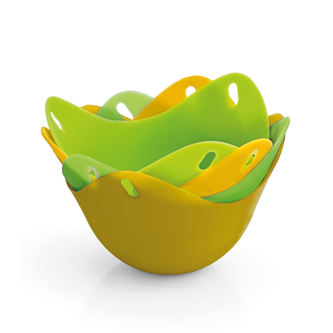 Lot de 4 poches de cuisson en silicone œufs