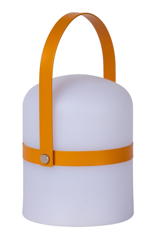 Lucide Little Joe tafellamp LED oplaadbaar buiten IP44 oranje