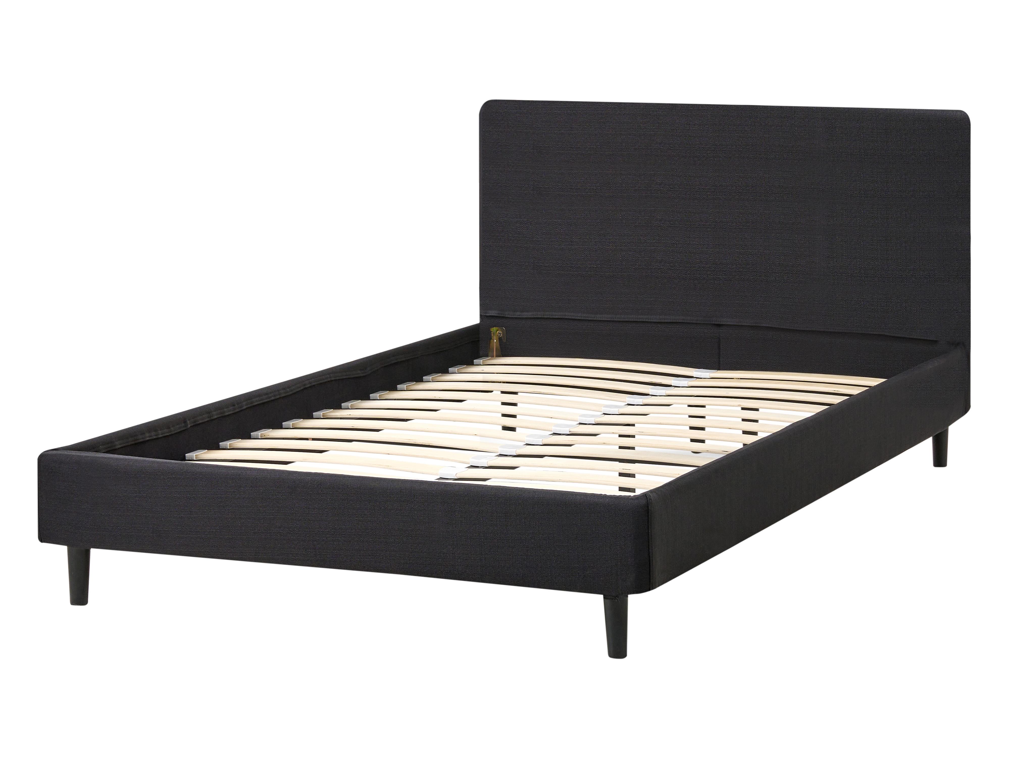 Bed Stof FITOU 120 x 200 cm Zwart