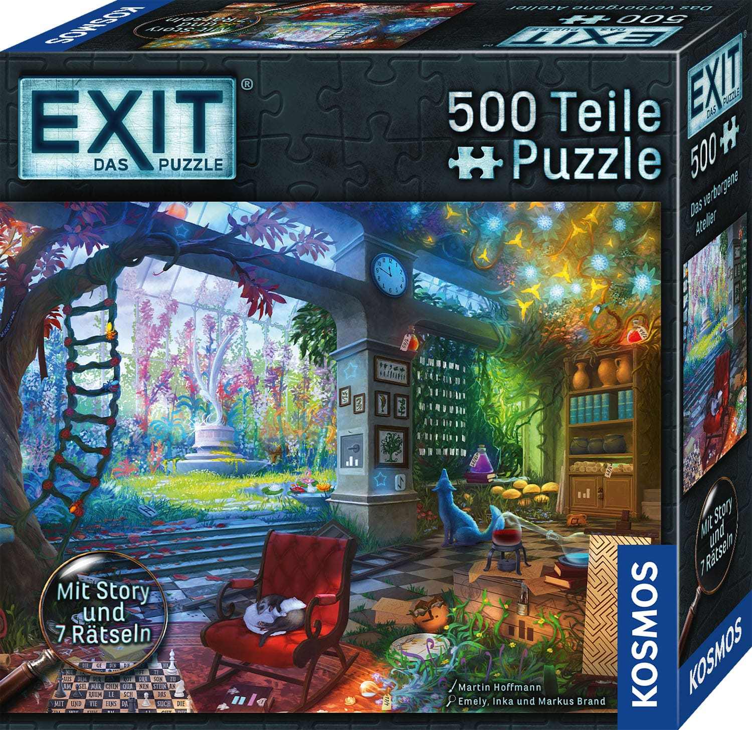Puzzle EXIT Puzzle - DAS VERBORGENE ATELIER
