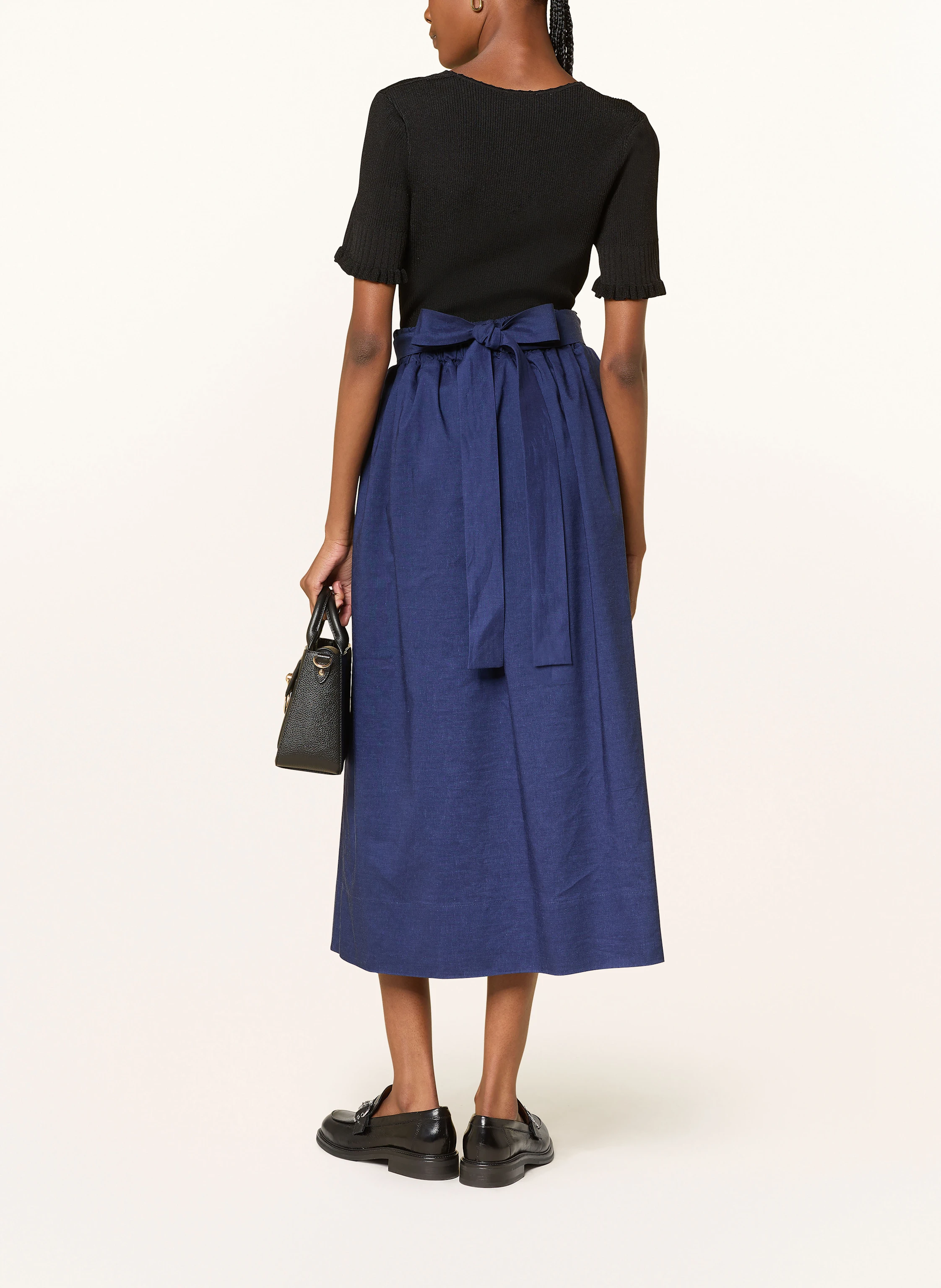 CLAUDIE PIERLOT Rock mit Leinen