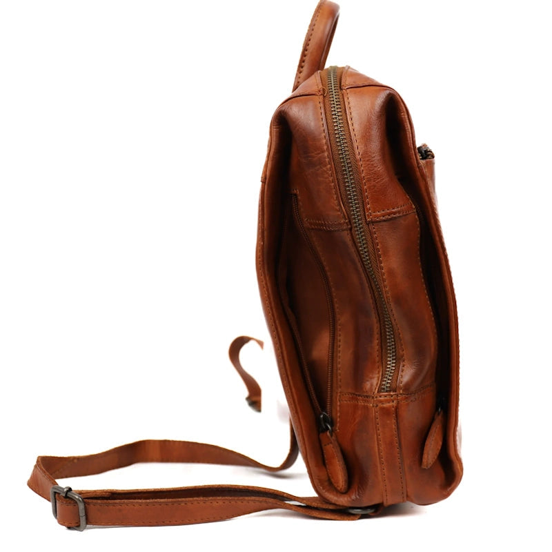Bear Design Compacte Rugzak Sil Cognac