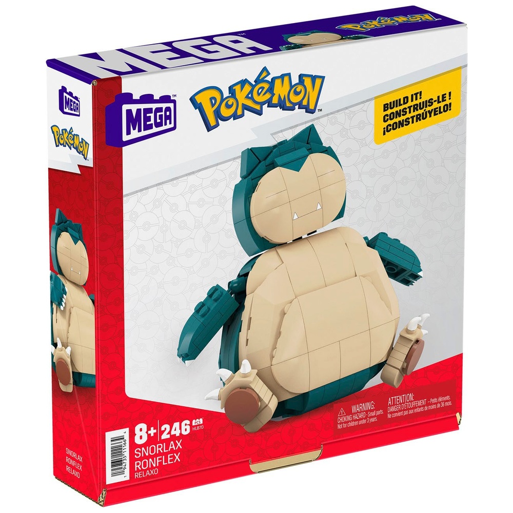 Mega Pokémon Relaxo Bauset