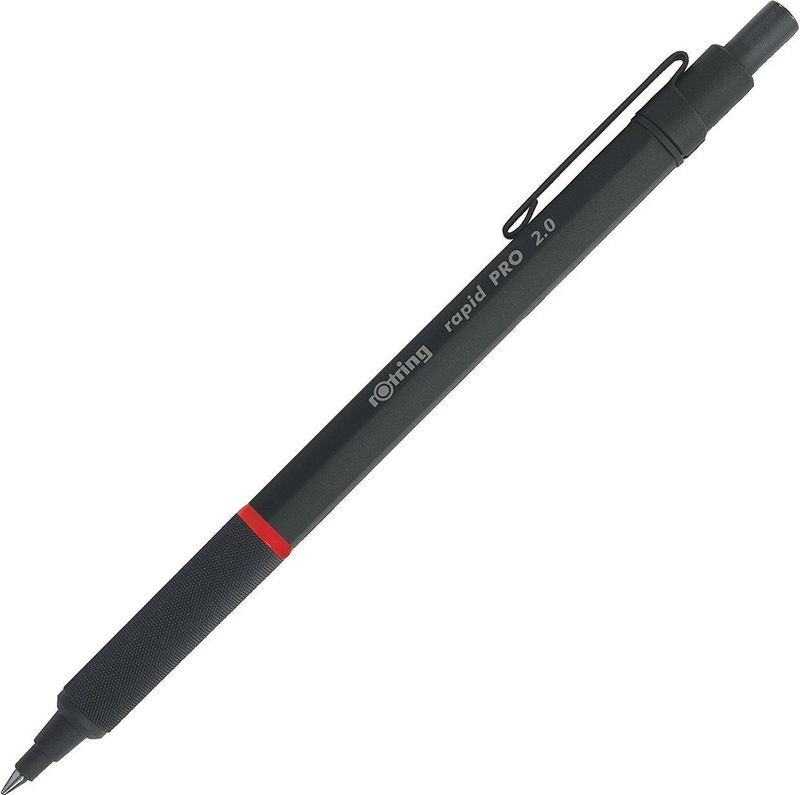 rOtring - Rapid PRO - Vulpotlood - Zwart - Metalen Behuizing