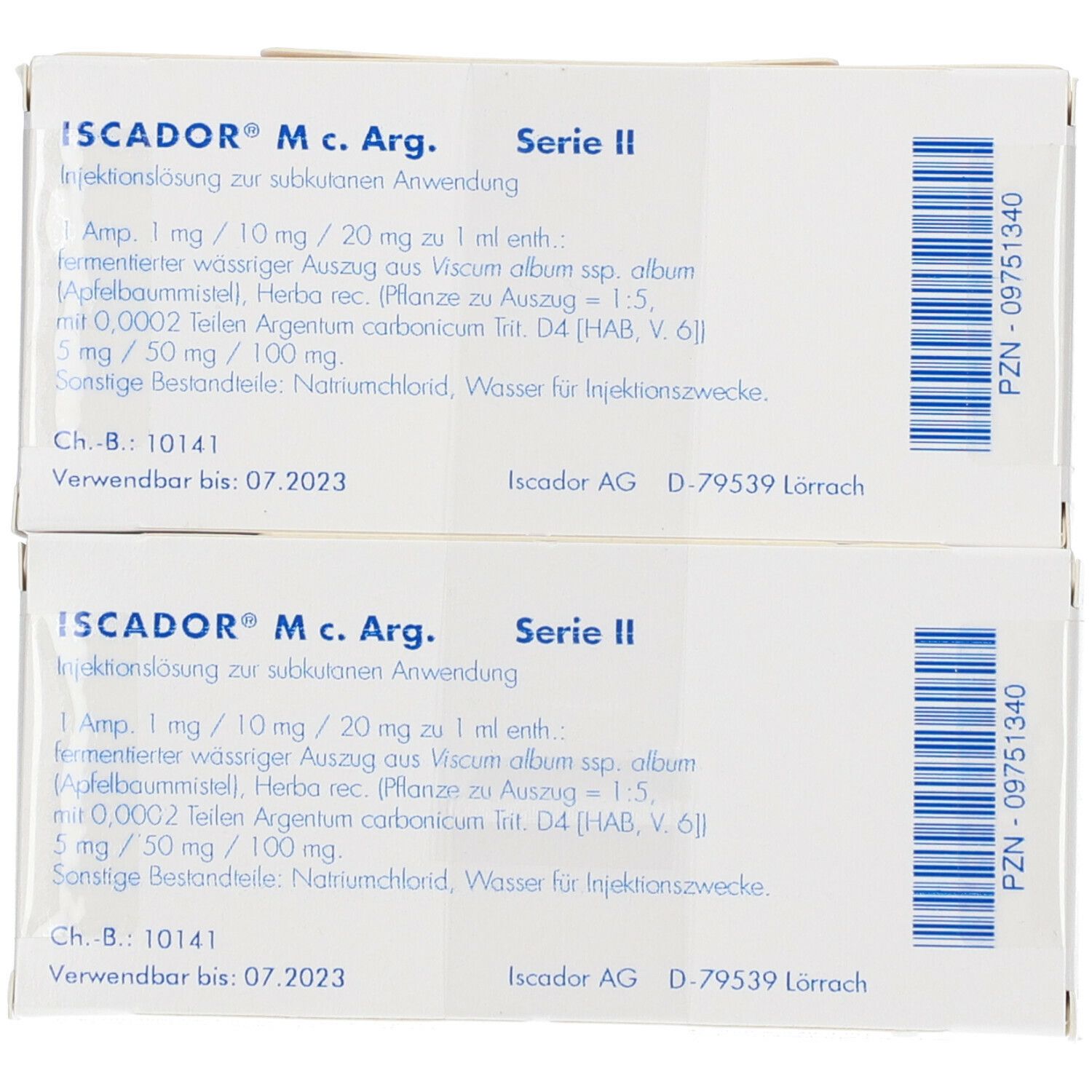 ISCADOR® M c. Arg. Serie II