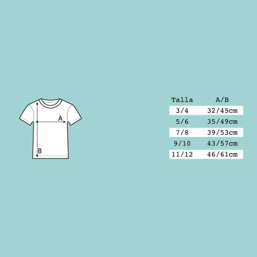 Camiseta infantil 