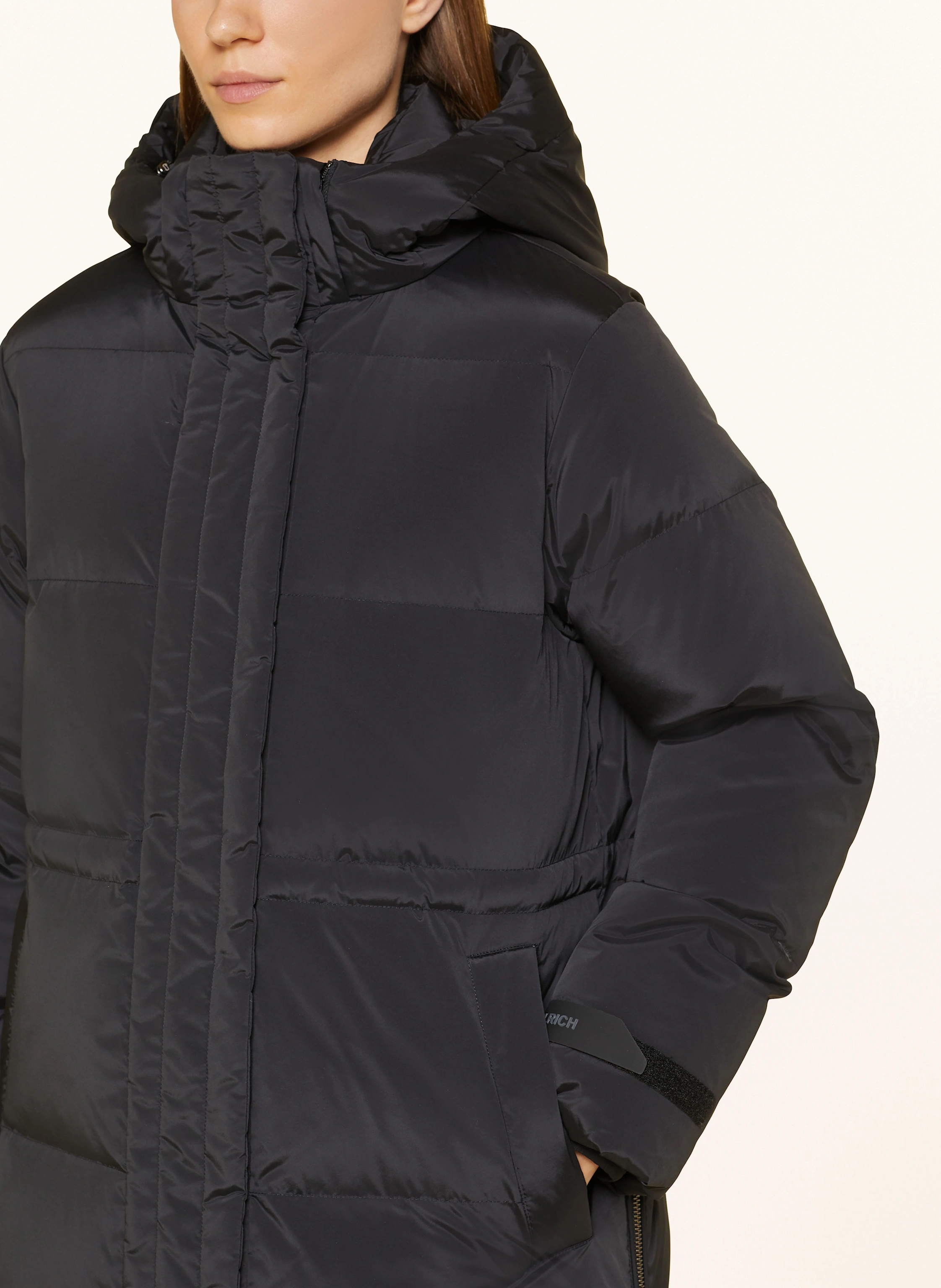 WOOLRICH Daunenjacke ALSEA mit abnehmbarer Kapuze