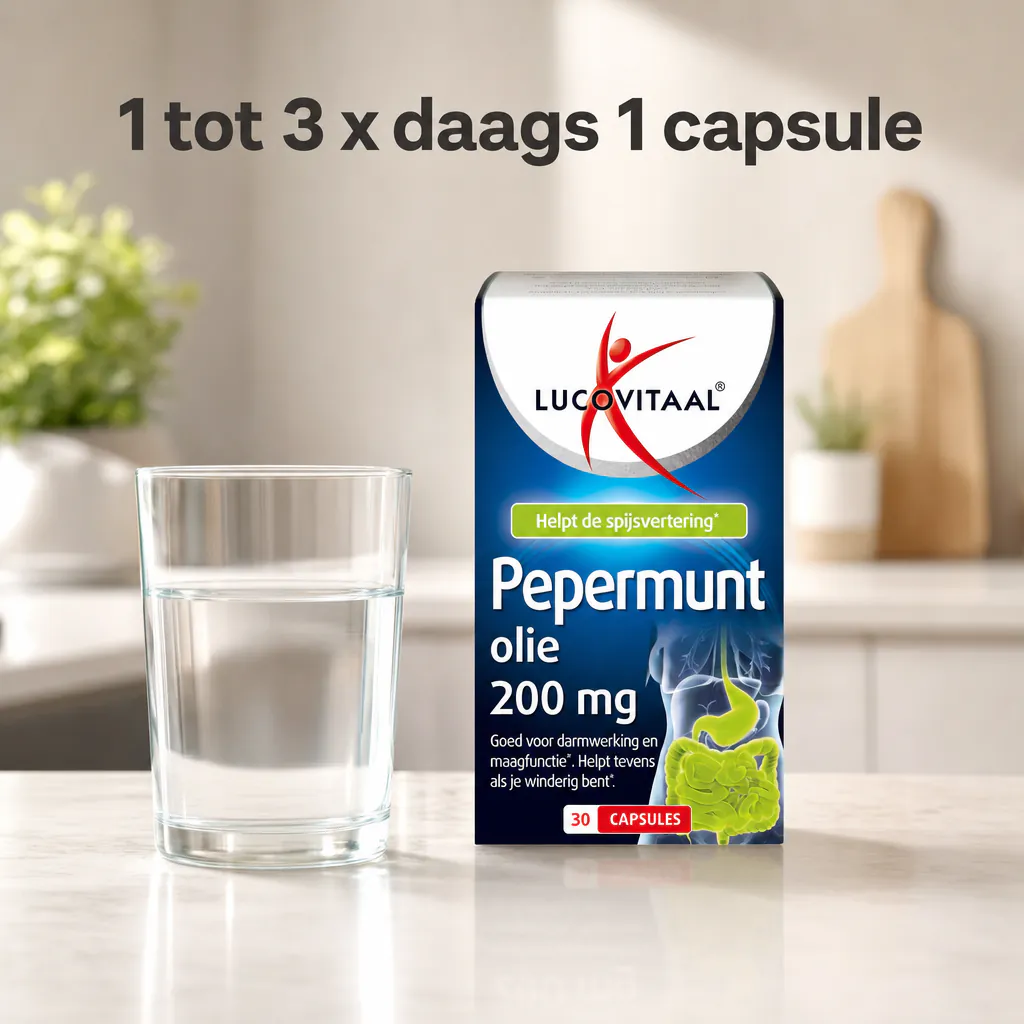 Pepermuntolie 30 capsules