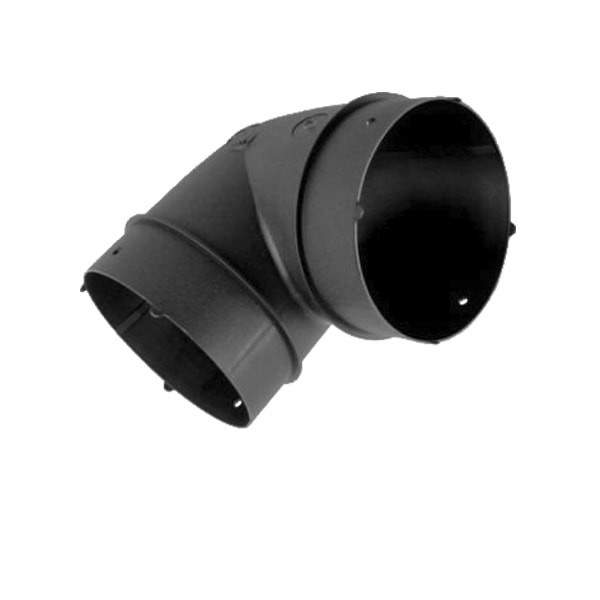 Coude à 90 degrés pour tuyau de chauffage 65 ou 72 mm