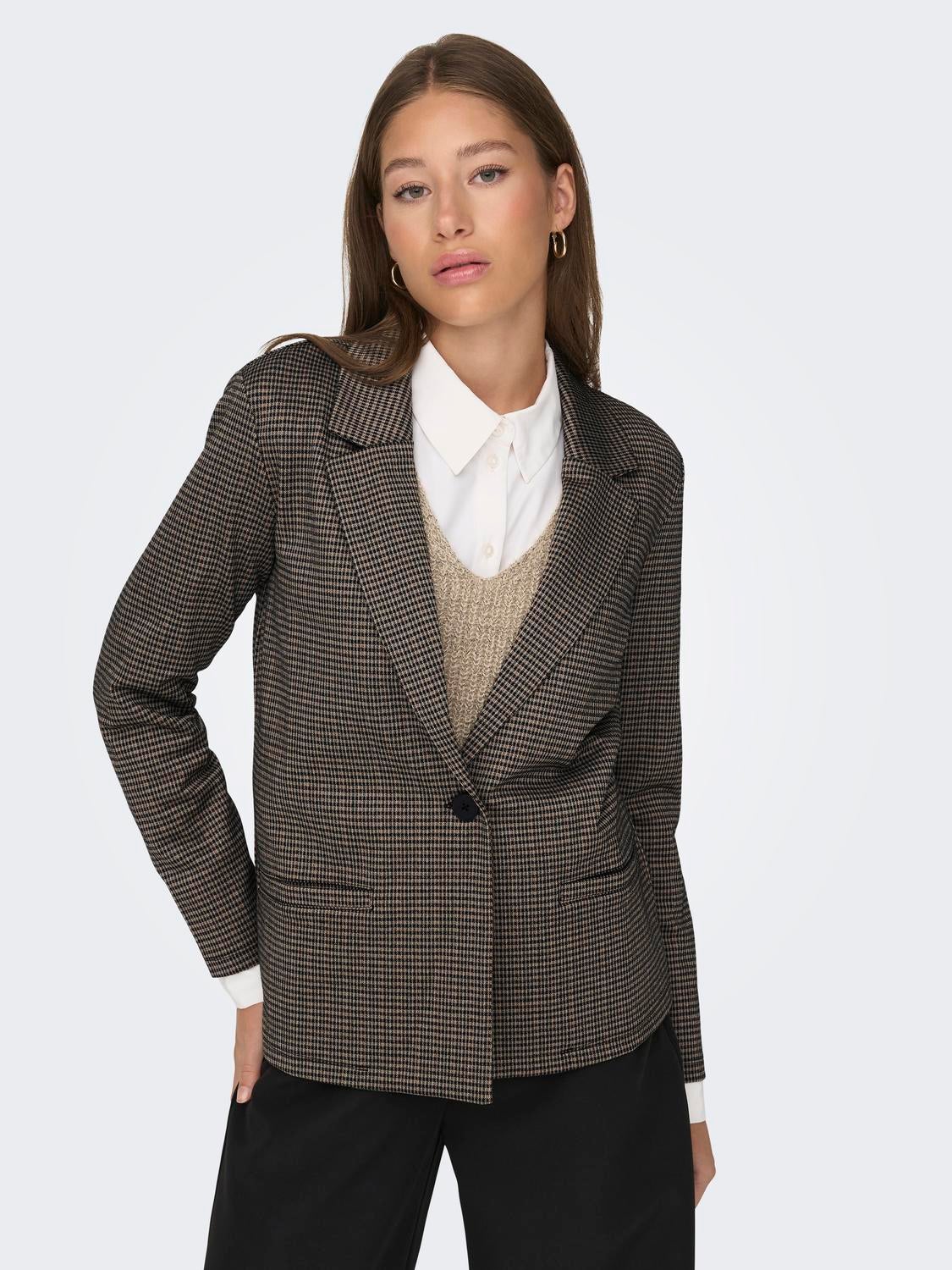 JDYGEGGO Blazer Cobblestone