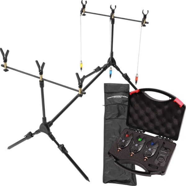 Complete Angling Pursuits Rod Pod   Beetmelder Set
