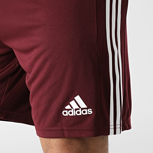 Short Jogging A Bandes GN8083 Bordeaux