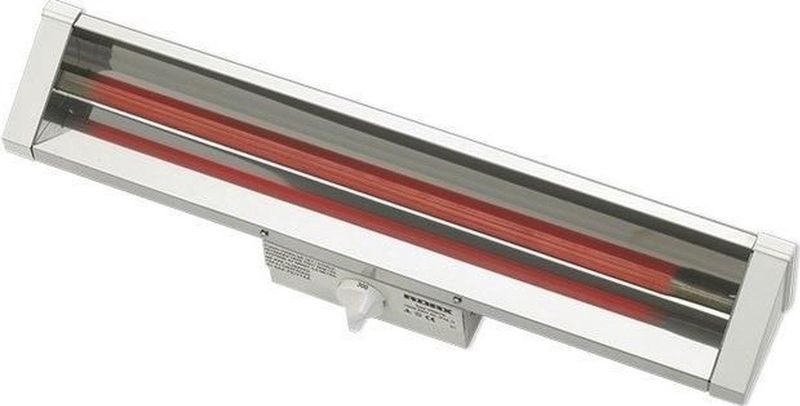 Adax - Infrarood Heater - 1000 Watt - RVS - Instelbaar op 4 Warmtestanden