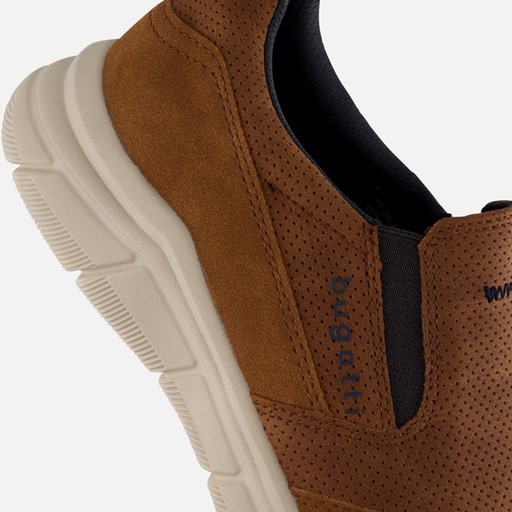 Bugatti Instappers cognac Synthetisch