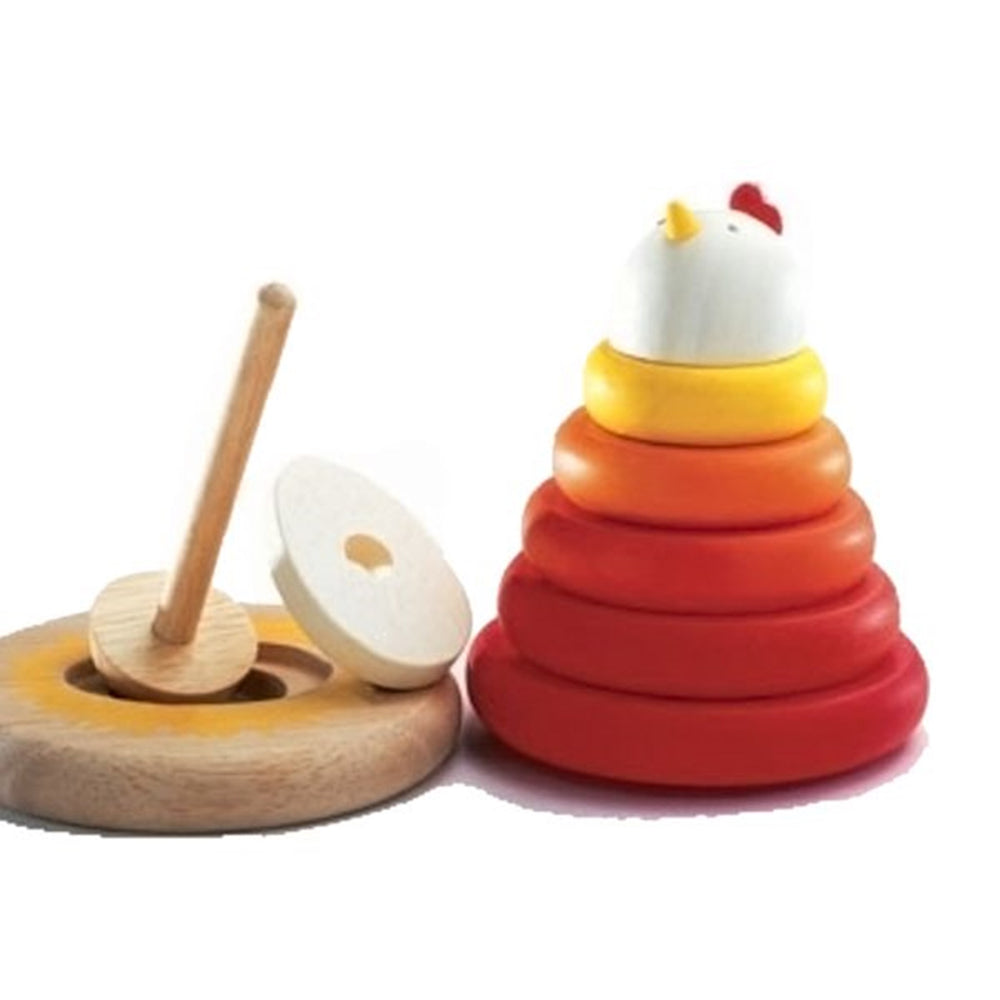Køb Djeco Stacking Game Mother Hen