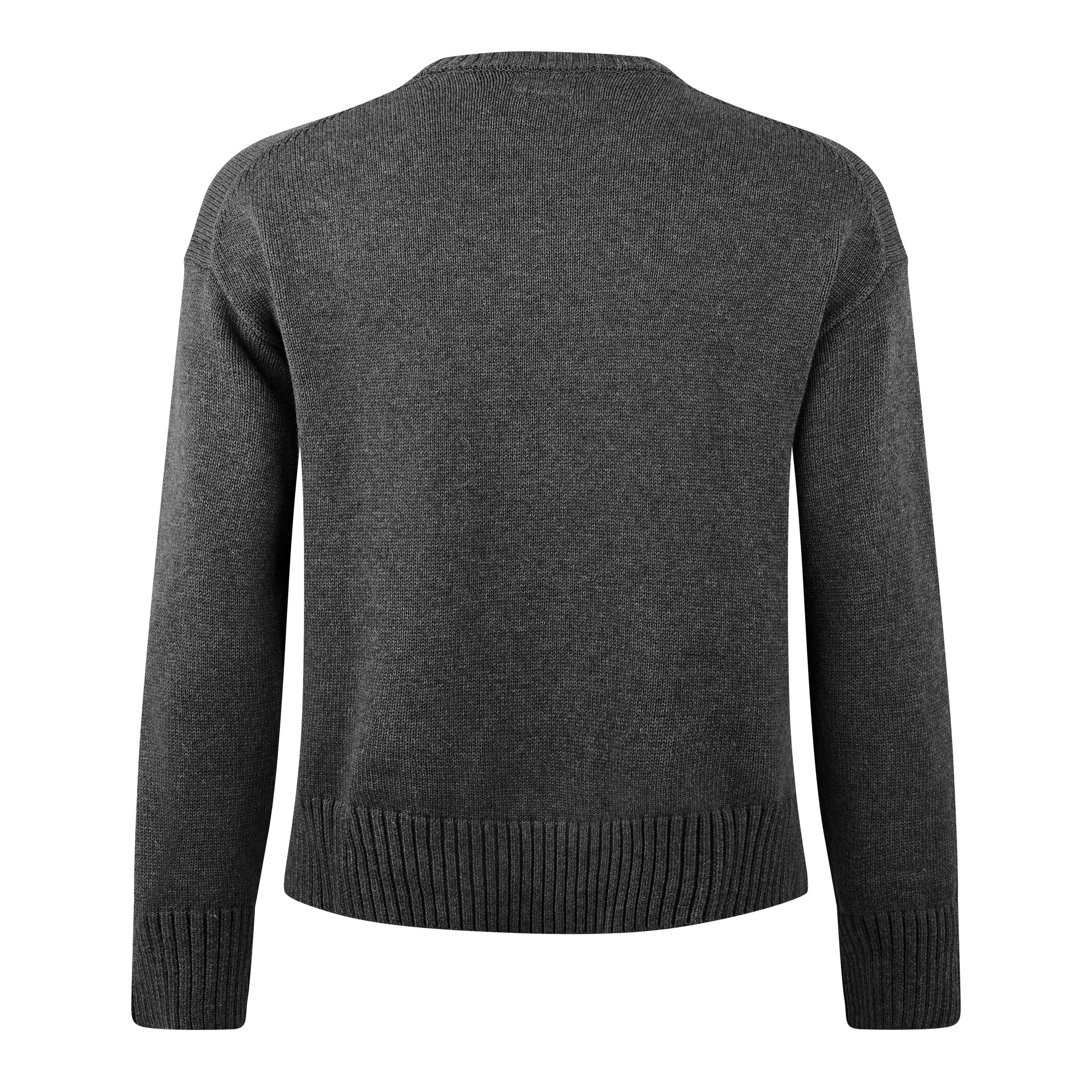 Guess Triangle Knit Crewneck Jumper