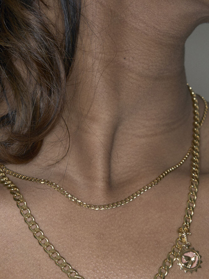 Maria Black Saffi Necklace Gold
